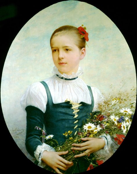 Portrait Of Edna Barger Of Connecticut